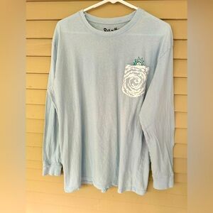 Rick and Morty Men’s long sleeved T-shirt